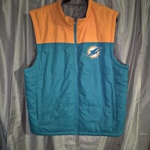 NFL Orange and Teal Vest